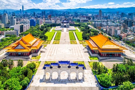 중정기념당, 화려한 조명과 야경