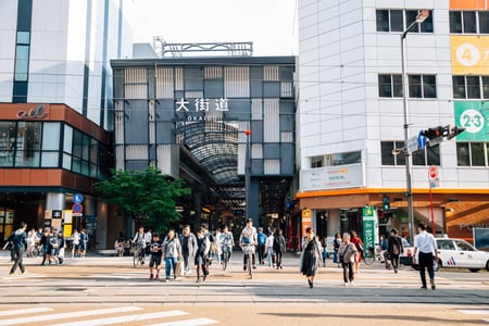 오카이도 상점가 혼자 가기 좋은 심야 산책·혼술 코스