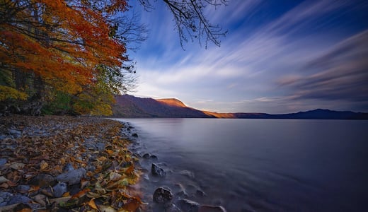 오이라세 계류, 단풍 계곡