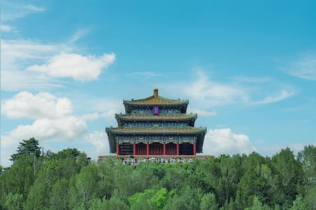 자금성을 한눈에! 베이징 경산공원 가는법 및 방문 꿀팁 총정리